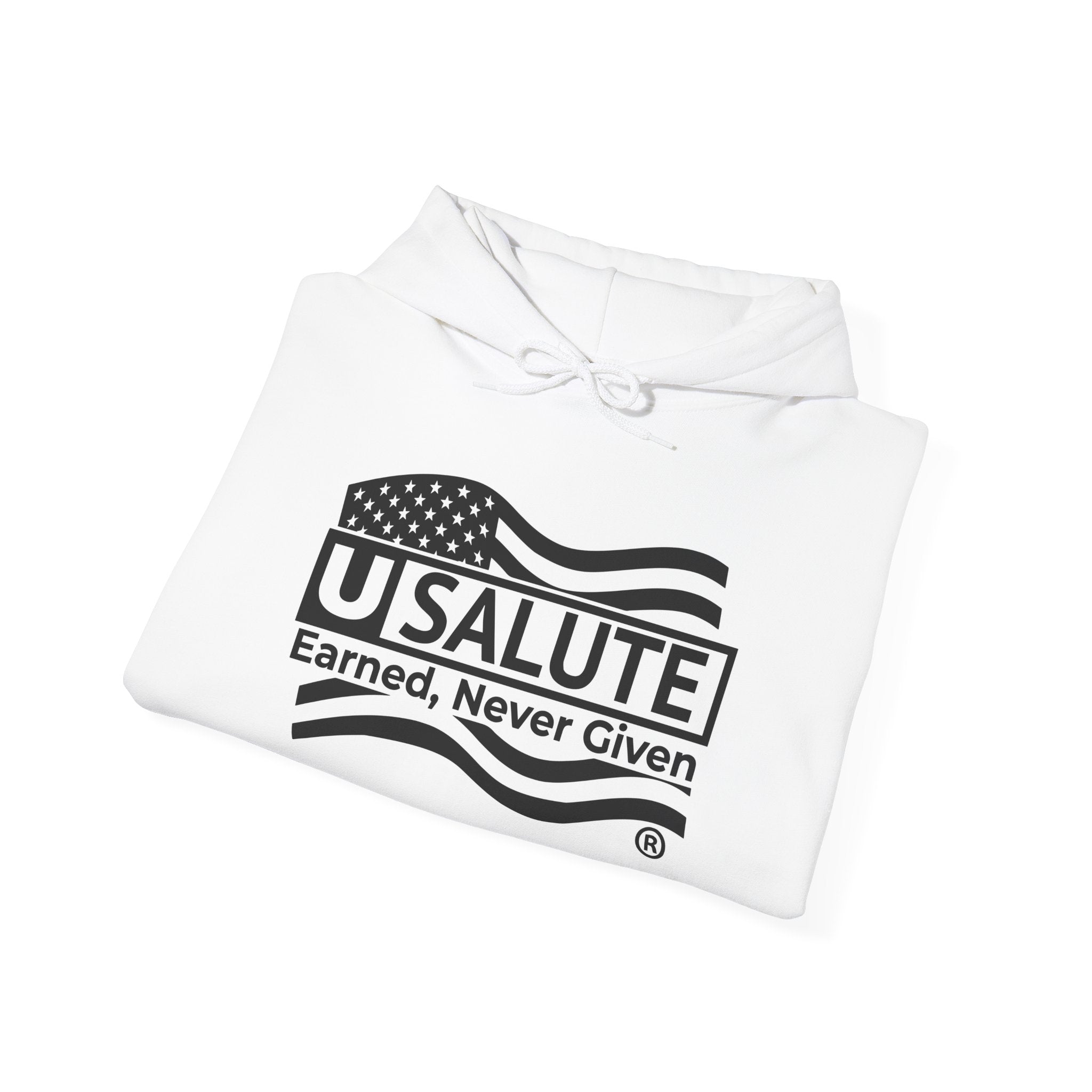 USALUTE BRAND LOGO - Unisex Heavy Blend™ Hooded Sweatshirt