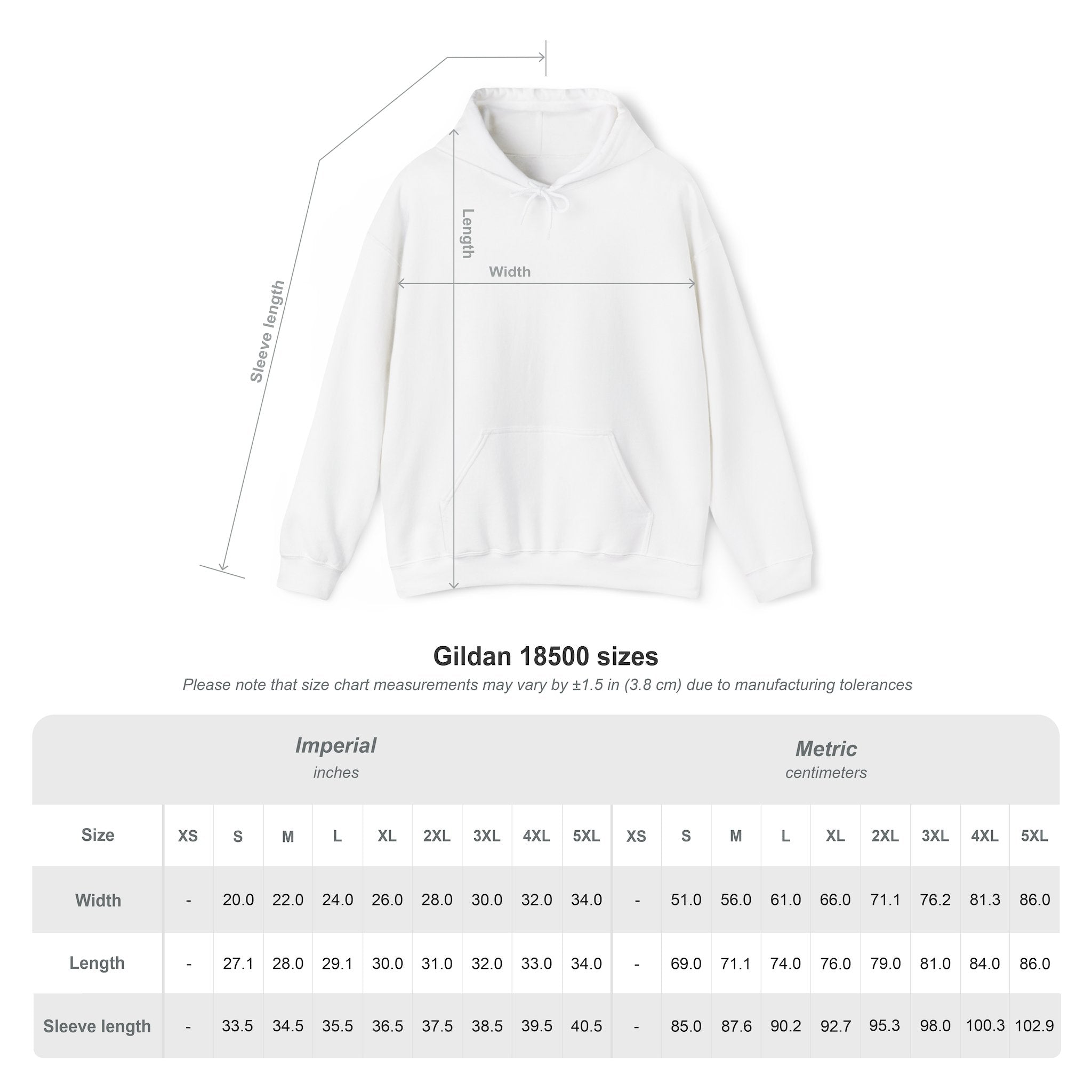 USALUTE BRAND LOGO - Unisex Heavy Blend™ Hooded Sweatshirt