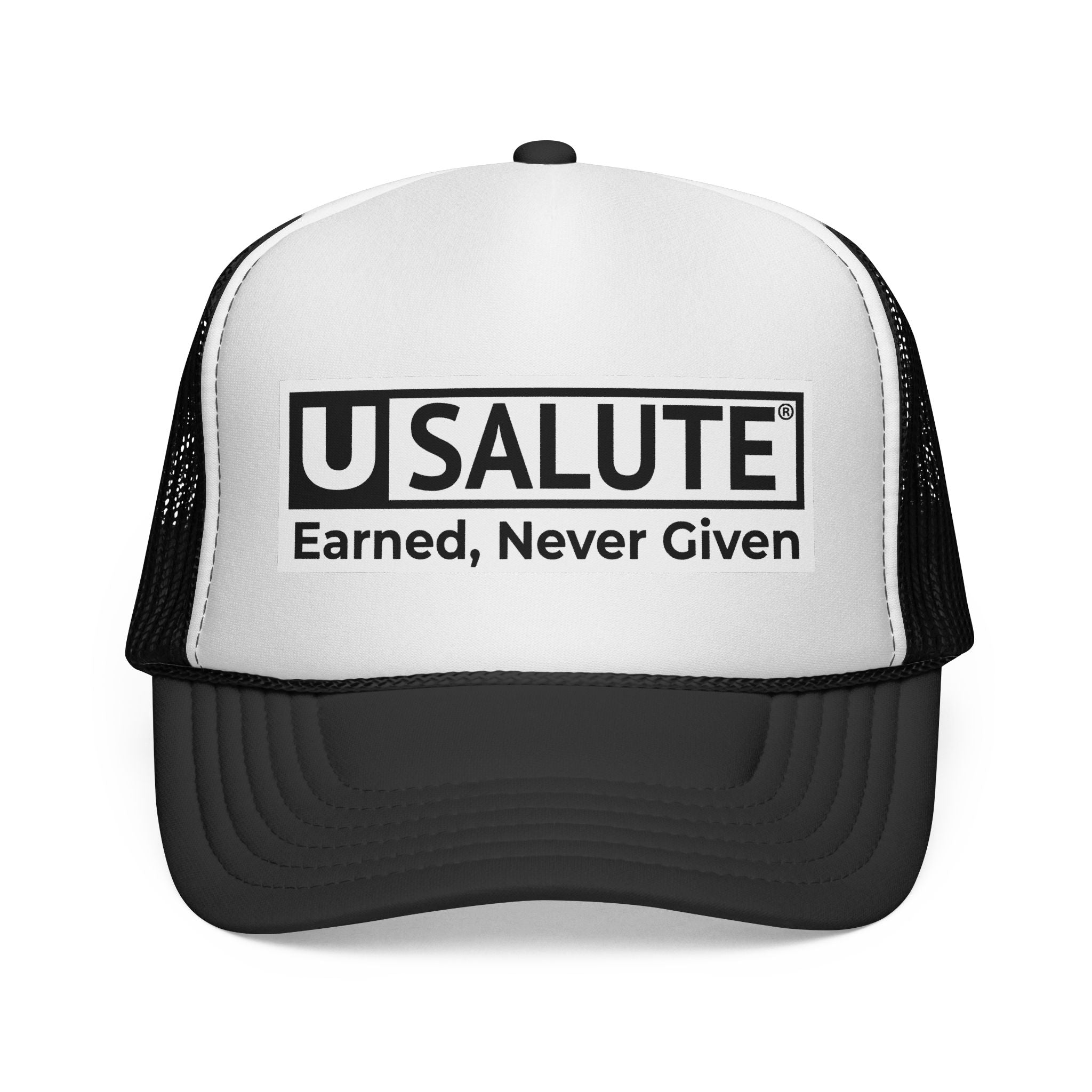 USalute Logo Trucker Hat — Official Statement of Truth Cap