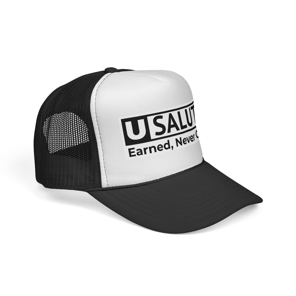 USalute Logo Trucker Hat — Official Statement of Truth Cap