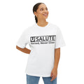 USALUTE BRAND TEE - Unisex Oversized Boxy Tee