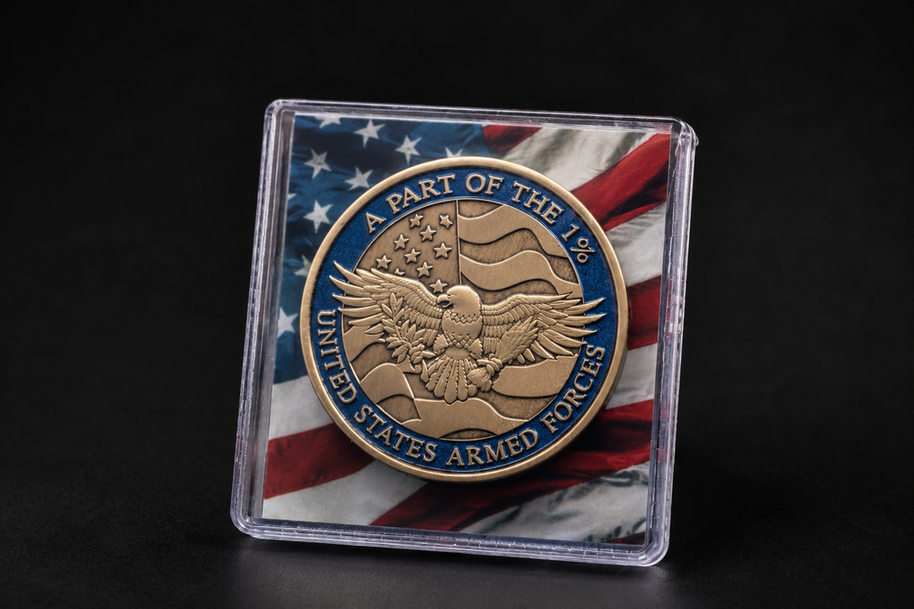 USalute Legacy Package: USalute Package + EDC Pouch + Engraved Knife