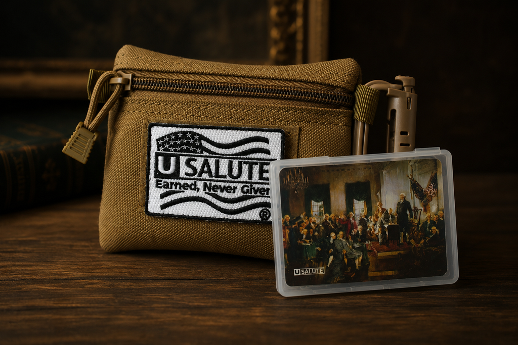 USalute Heritage Package: Salute package + EDC Pouch