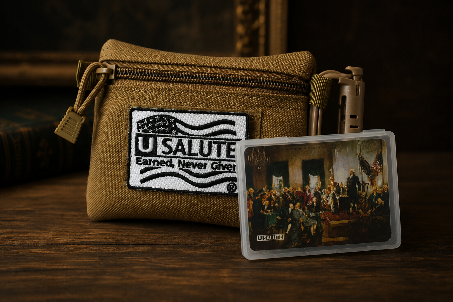 USalute Heritage Package: Salute package + EDC Pouch