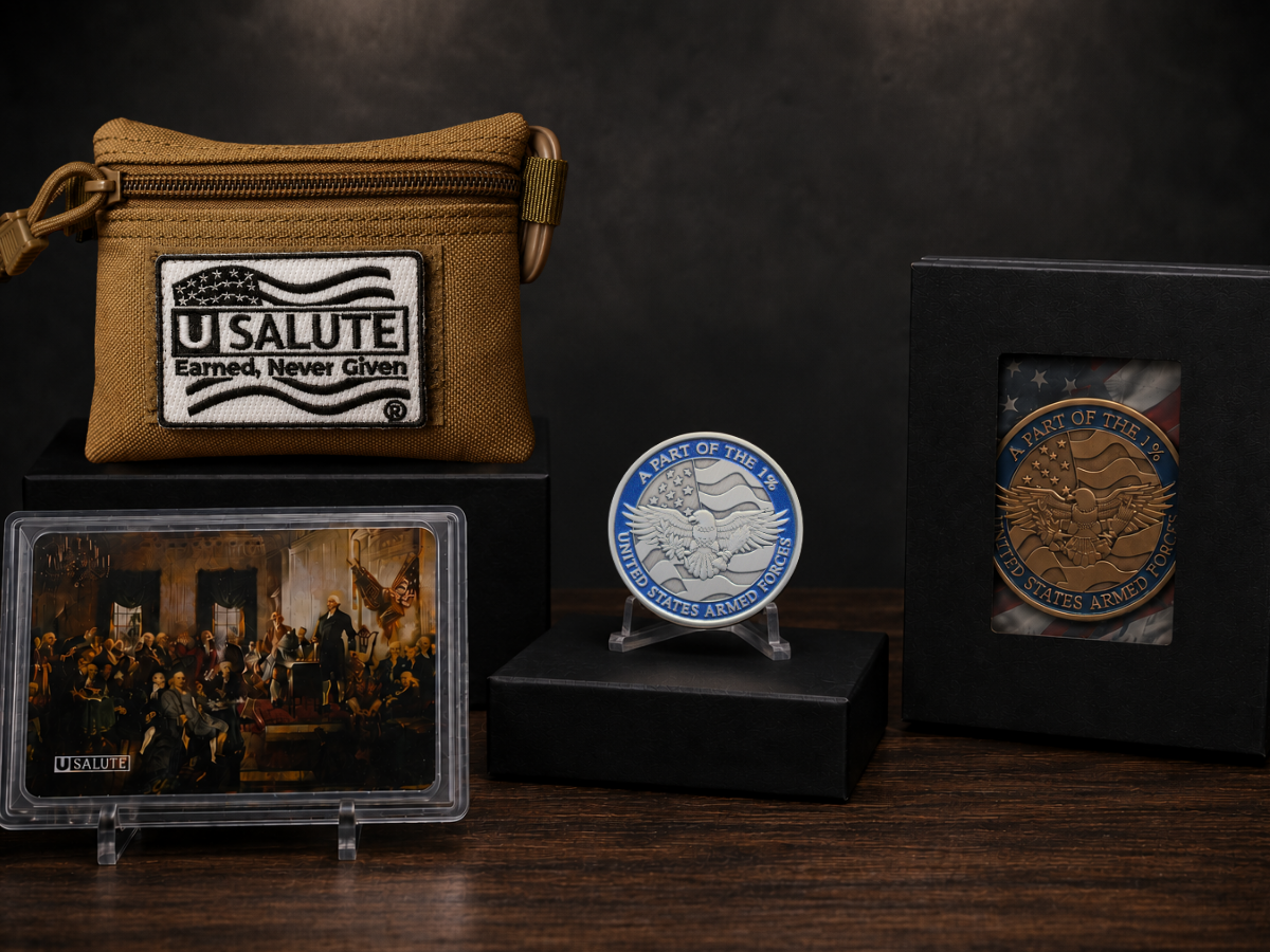 USalute Heritage Package: Salute package + EDC Pouch